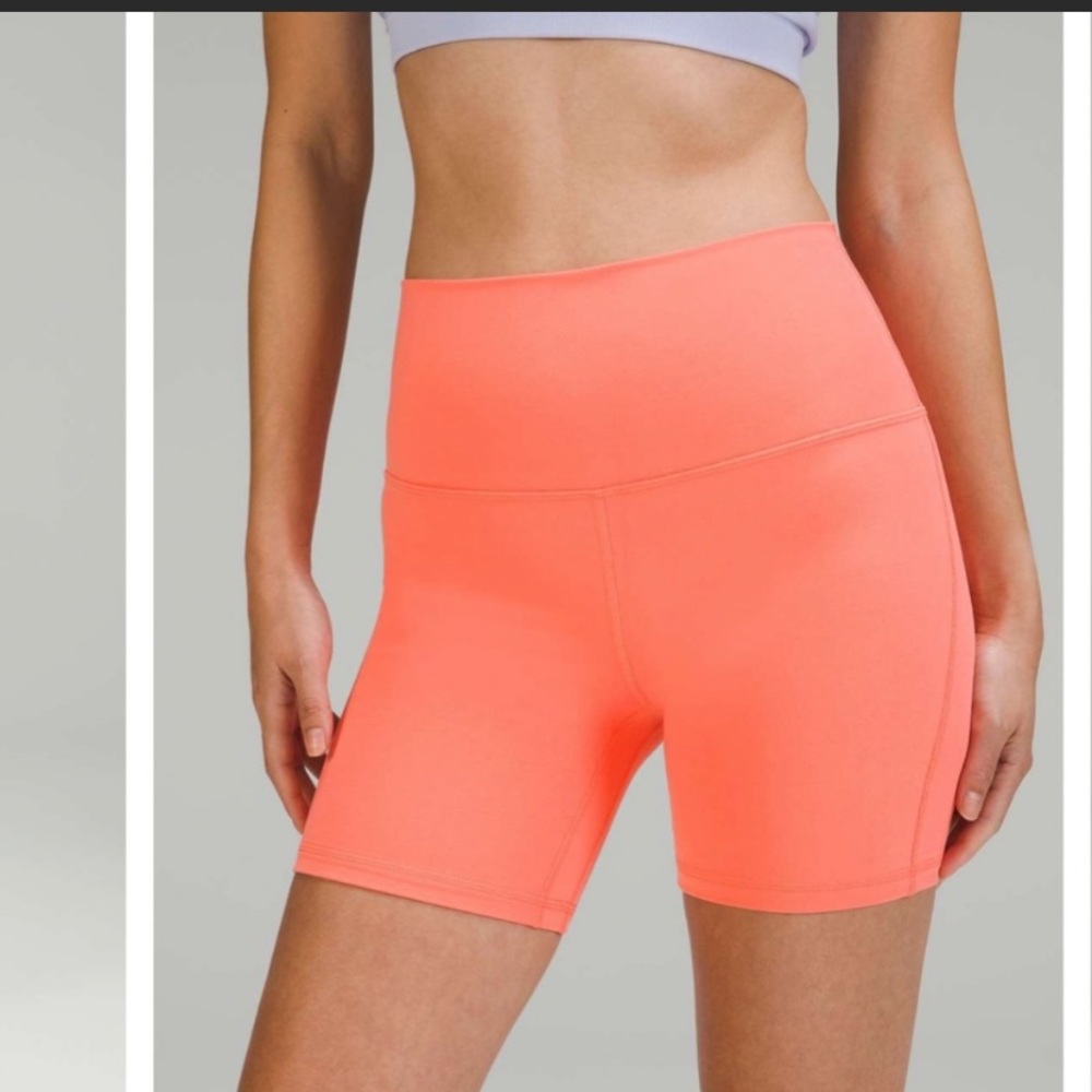 Lululemon Align Shorts, Raspberry Cream Size 4 - image 2